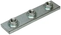 Anschweißplatten für Zwillings Schellenhälften