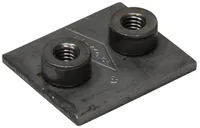 Anschweißplatten