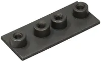 Doppelanschweißplatten